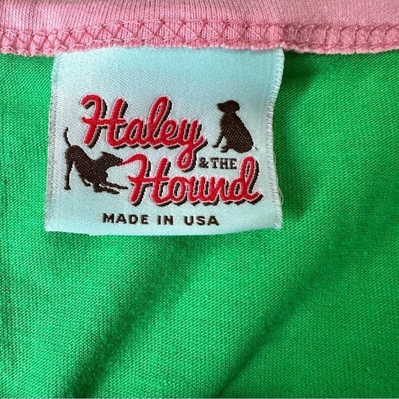 Haley & the Hound Haley and the Hound
Green Amelia Nautilus Dress. Size … - Picture 5 of 6